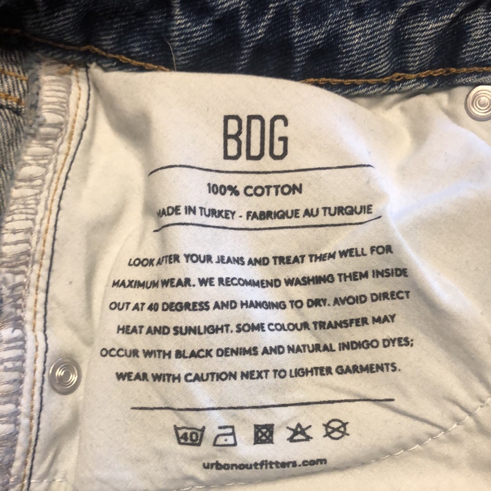BDG denim mom jeans Size 30 - Picture 8 of 8